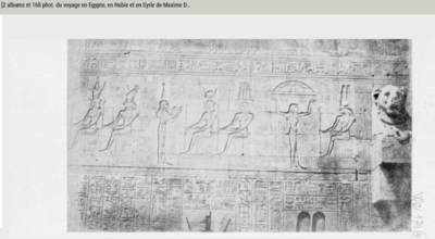 2 albums et 168 phot. du voyage en Egypte, en Nubie et en Syrie de Maxime Du Camp en 1849-1850, provenant de la bibliothèque d… 2017-02-25 05-23-00.png
